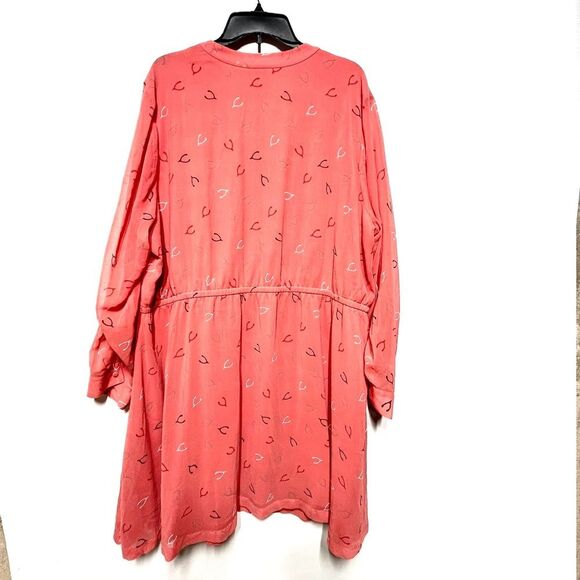 Modcloth Effortless on Arrival Dress in Wishbone Print 4X NWOT - Picture 7 of 12